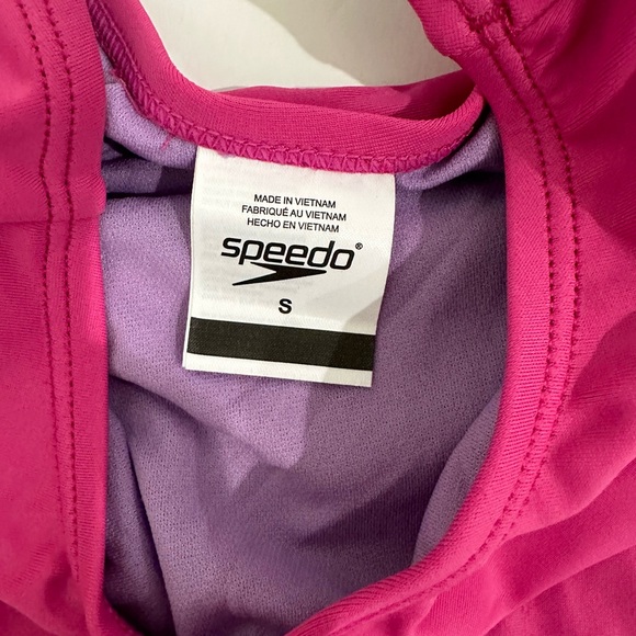 Speedo - Girls' Floral Splice Print Long
Sleeve One Piece Rash Guard 7/8 Small - Picture 5 of 10